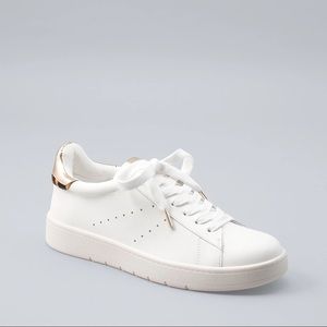 WHBM Kicks Animal-Trim Sneakers - Size 9.